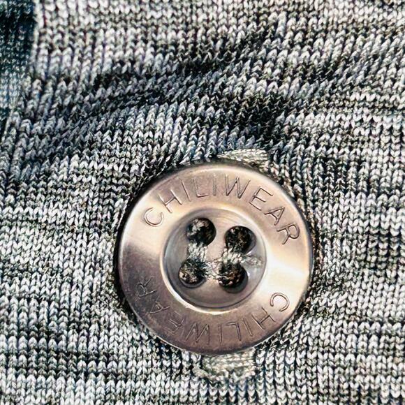 NC State Wolfpack Mens XL Polo ChiliWear Gray Red 100% Polyester - Picture 8 of 9